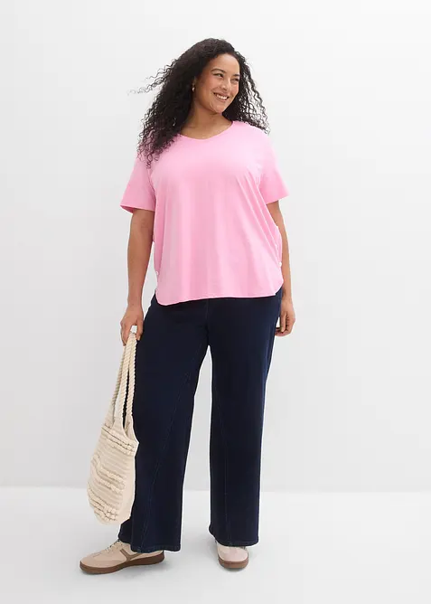 Vid T-skjorte i &oslash;kologisk bomull, bonprix