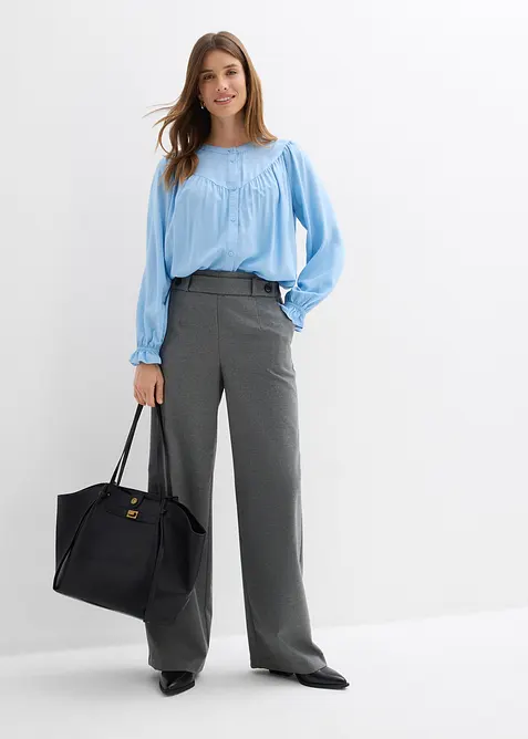 Bluse i lett viskose og romantisk stil, bonprix