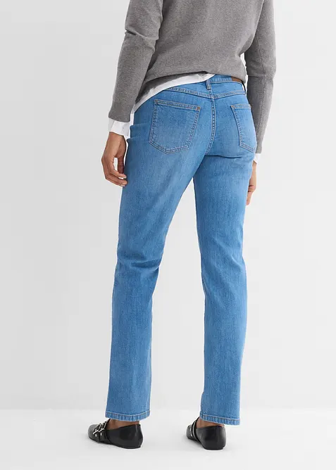 Straight-jeans Mid Waist, Stretch, bonprix