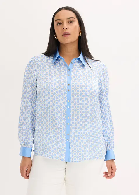 Satengbluse, bonprix