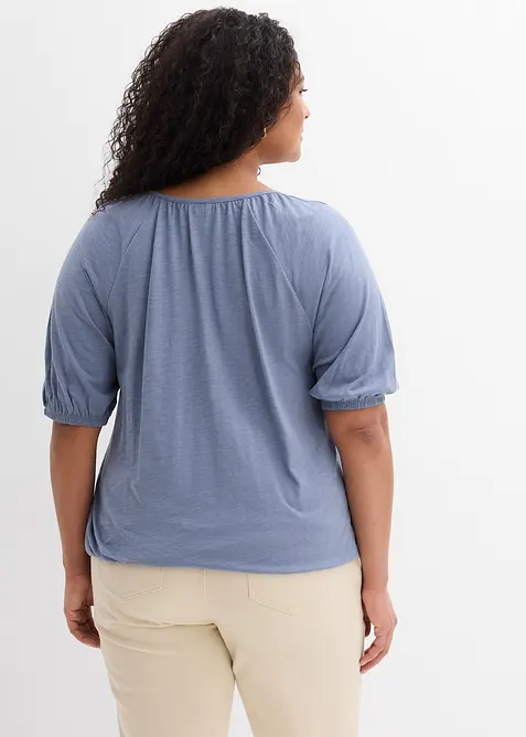 Topp i 100% &oslash;kologisk bomull, bonprix