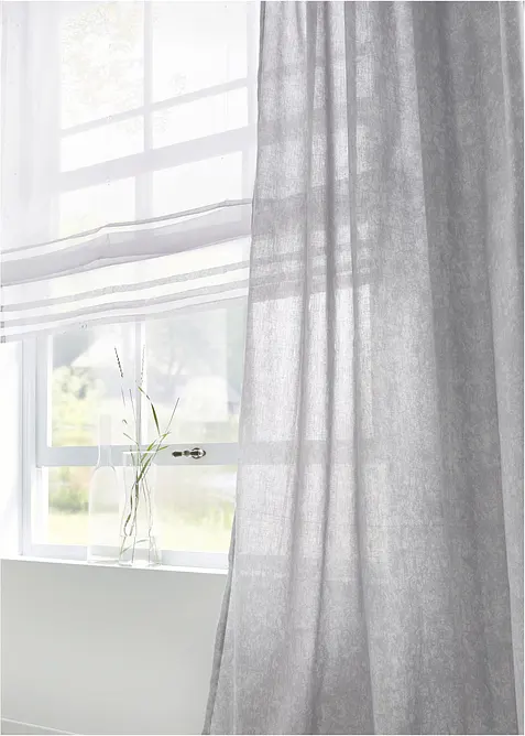 Liftgardin i lett voile, bonprix