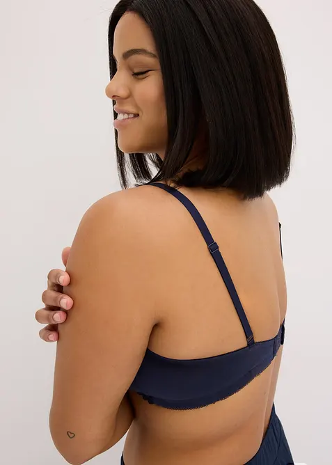 Amme-BH uten b&oslash;yler med &oslash;kologisk bomull (2-pack), bonprix