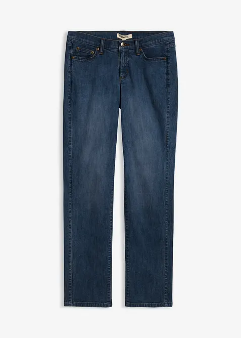 Straight-jeans Mid Waist, Stretch, bonprix