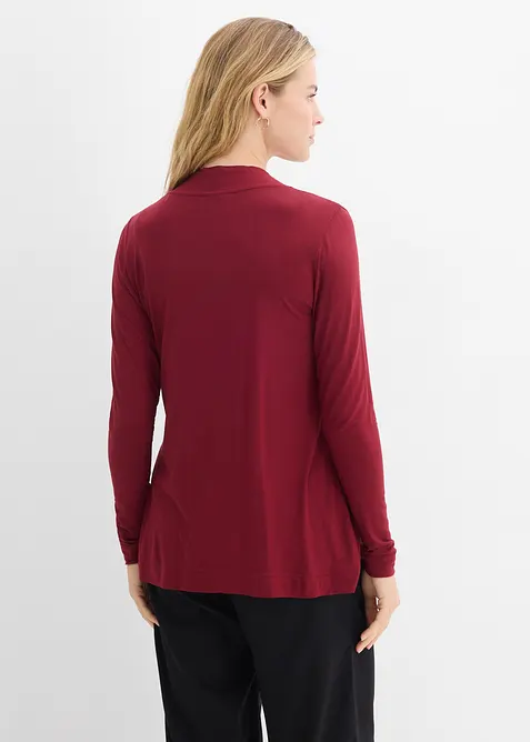 Trikotjakke i myk viskose, bonprix