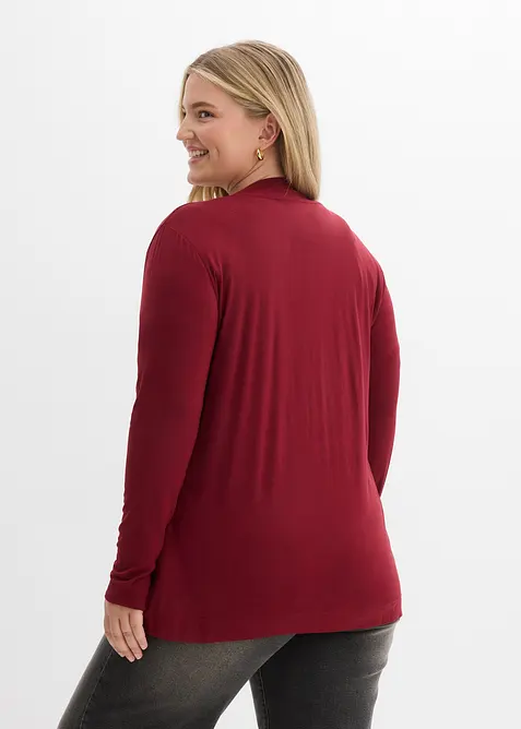 Trikotjakke i myk viskose, bonprix