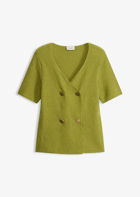 Strikket blazer, bonprix