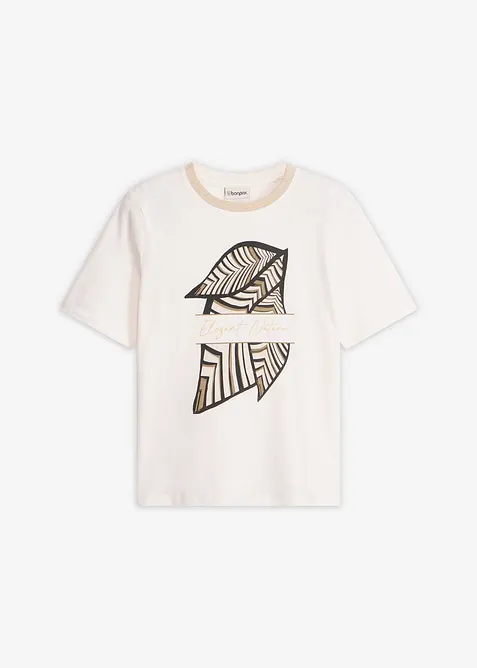 Topp i &oslash;kologisk bomull, bonprix