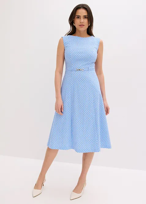 Kjole med belte (2-delt sett), bonprix