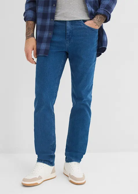 Classic fit stretchjeans, Tapered, bonprix