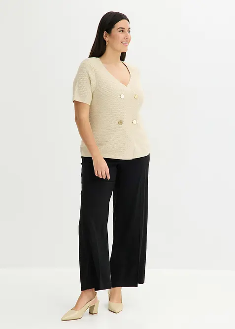 Strikket blazer, bonprix