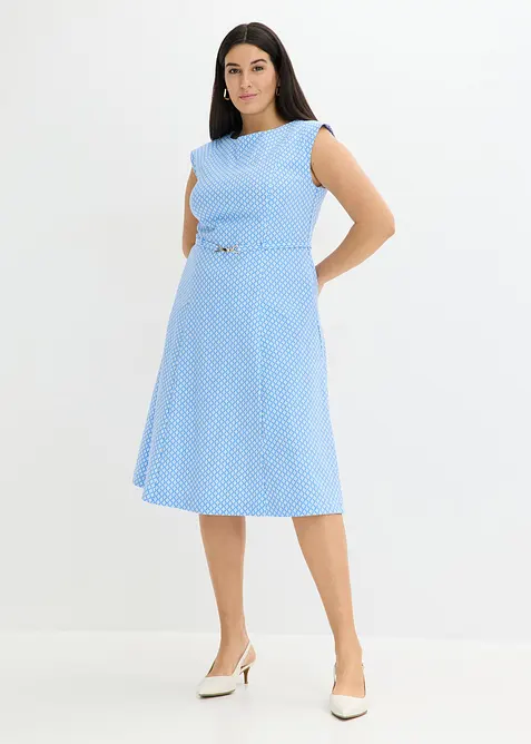 Kjole med belte (2-delt sett), bonprix