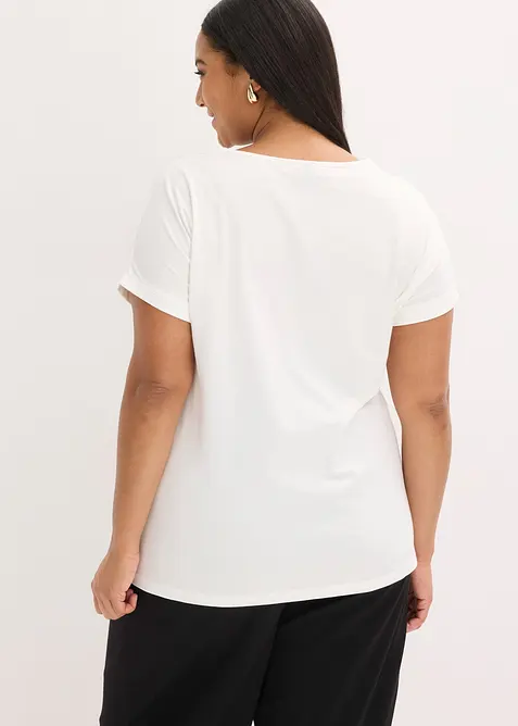 Topp i 100% &oslash;kologisk bomull, bonprix