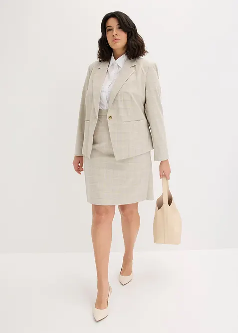 Blyantskj&oslash;rt med ruter, bonprix