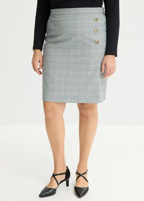 Blyantskj&oslash;rt med ruter, bonprix