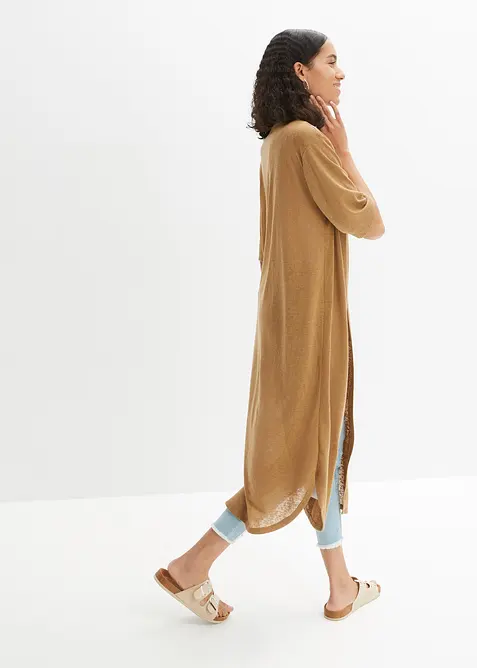 Coatigan i linstil, bonprix