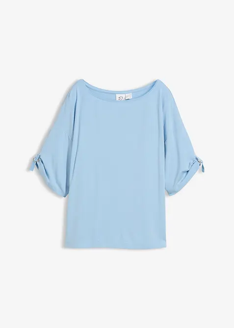 T-skjorte med b&aring;thals, bonprix