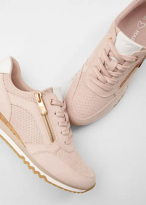 Sneakers fra Marco Tozzi med glidel&aring;s, Marco Tozzi