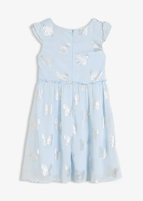 Chiffonkjole i A-modell, bonprix