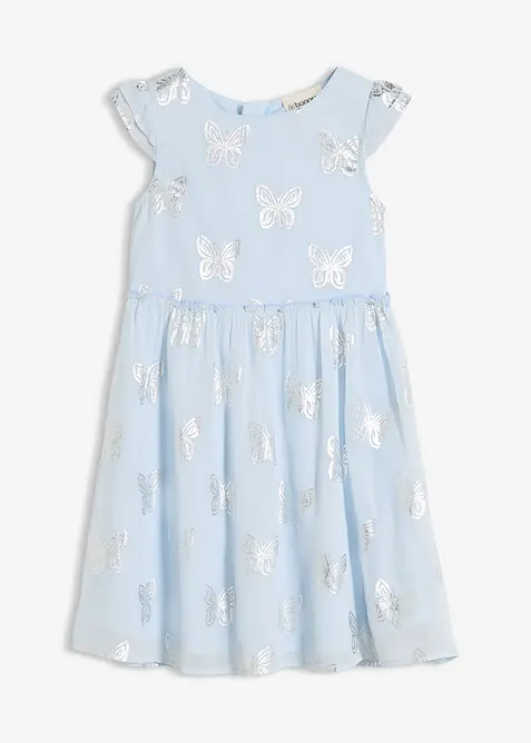 Chiffonkjole i A-modell, bonprix