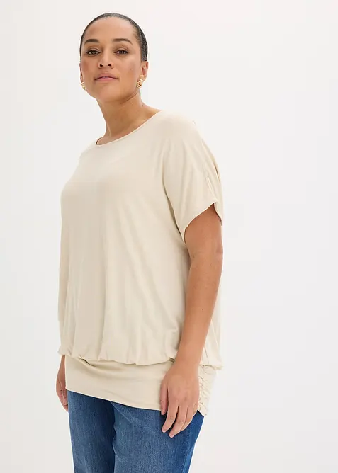 Topp i myk viskosemiks, bonprix