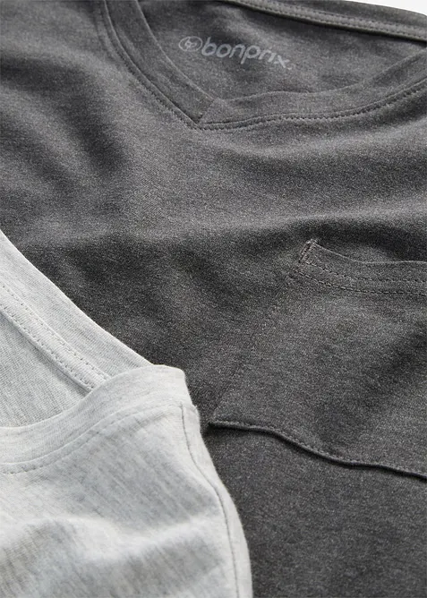 Kort pyjamas med bomull (4-delt sett), bonprix