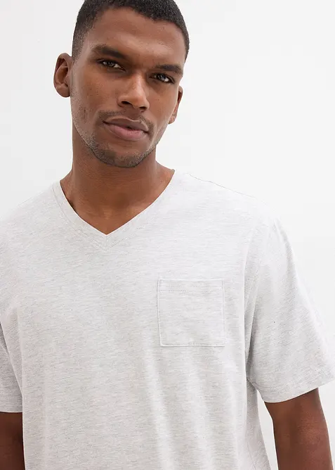 Kort pyjamas med bomull (4-delt sett), bonprix