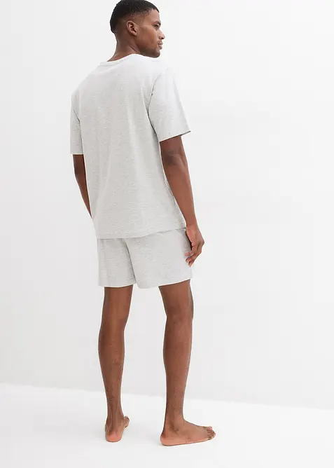 Kort pyjamas med bomull (4-delt sett), bonprix
