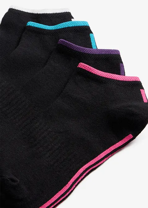 Sneakerssokker med &oslash;kologisk bomull (8-pack), bonprix