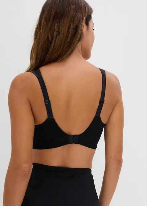 Avlastnings-BH uten spiler med vatterte stropper (2-pack), bonprix