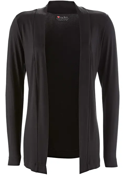 Trikotjakke i myk viskose, bonprix