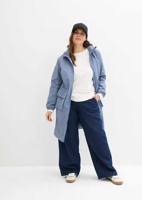 Lett, vannavvisende parkas, bonprix