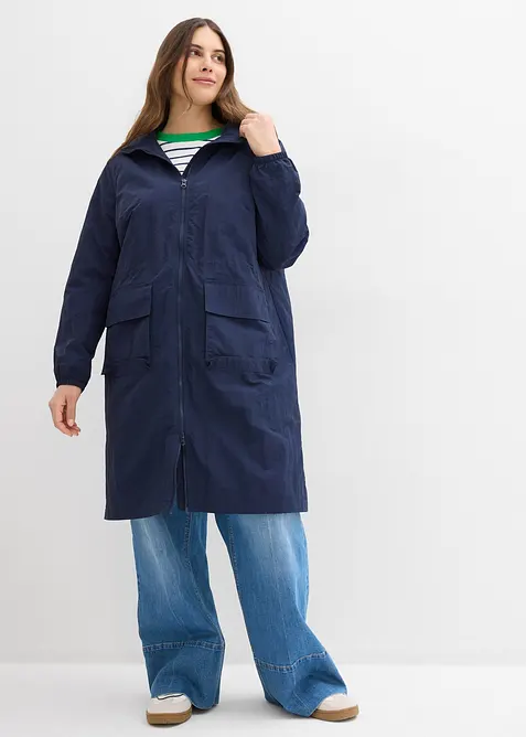 Lett, vannavvisende parkas, bonprix