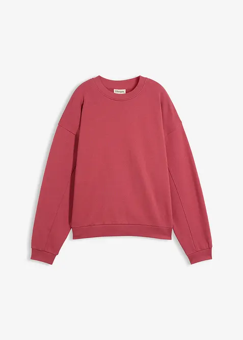 Oversized sweatshirt i 100% &oslash;kologisk bomull, bonprix
