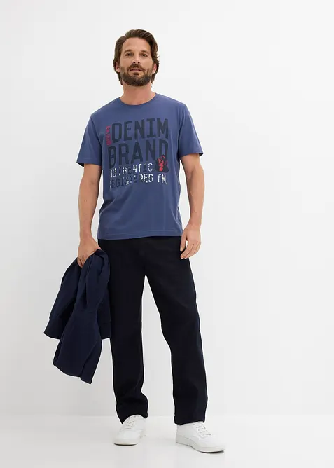 T-skjorte i 100% &oslash;kologisk bomull (2-pack), bonprix