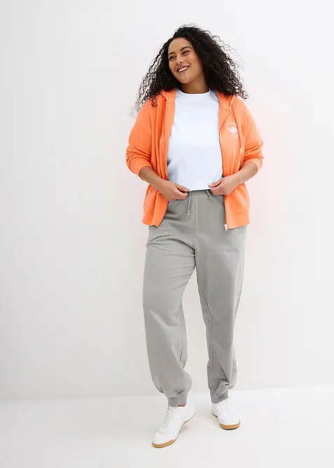 Joggebukse i 100% bomull, bonprix