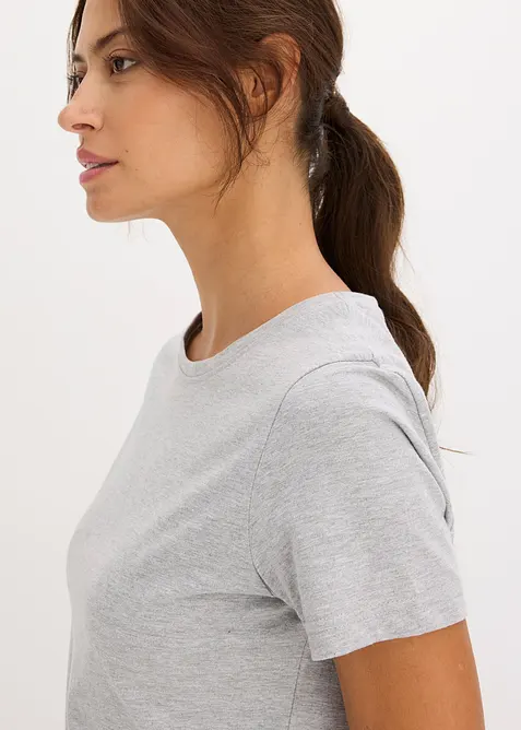 Pyjamas figurn&aelig;r kortermet topp, bonprix