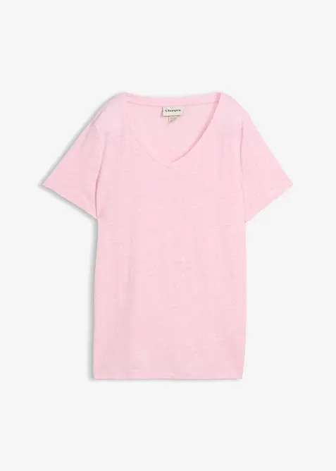 T-skjorte i 100% lin, bonprix