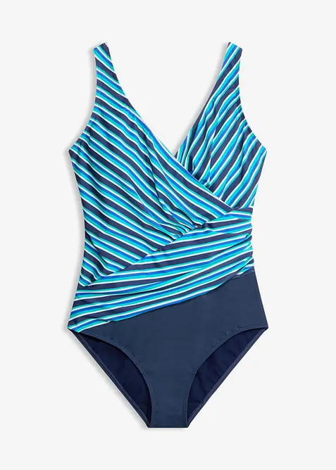 Medium shape badedrakt i omslagsstil, bonprix