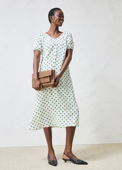 Skulderveske i imitert skinn, bonprix