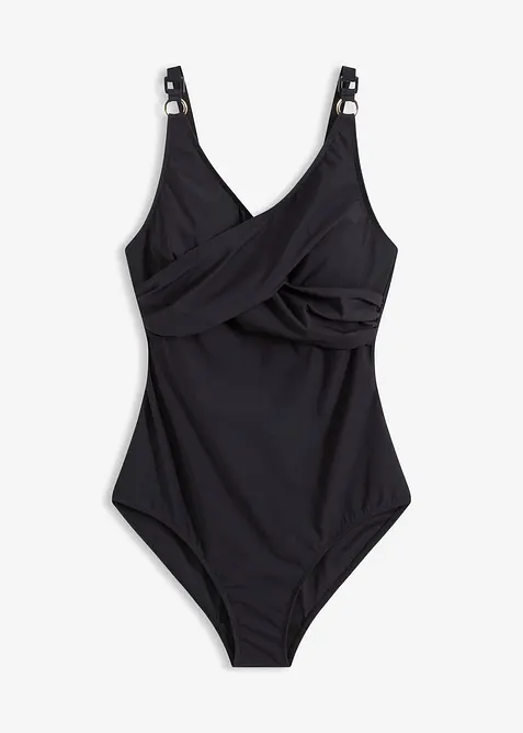 Shape-badedrakt i omslagsmodell, sterkt formende, bonprix