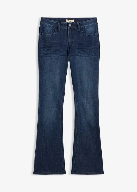 Flared-jeans Mid Waist, stretch, bonprix