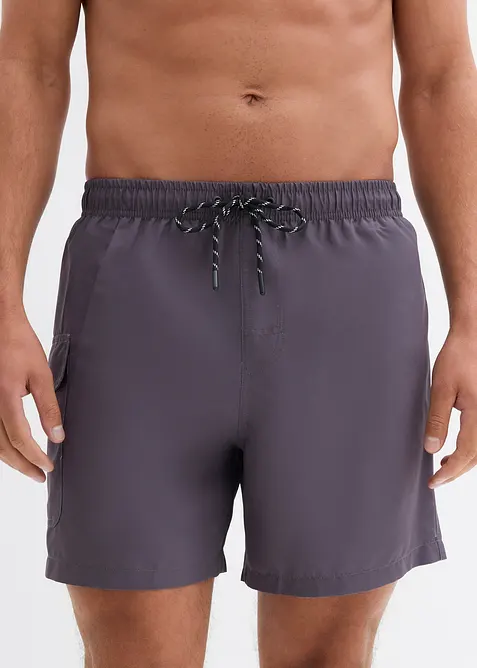 Badeshorts med cargolomme, bonprix