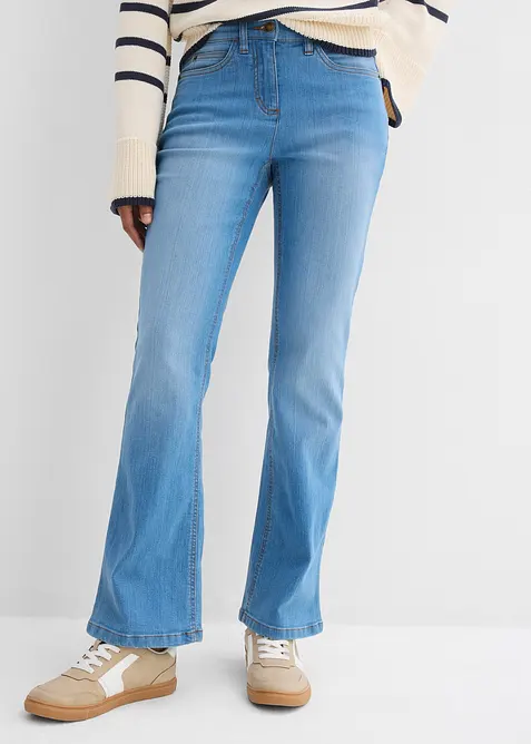 Bootcut-jeans Mid Waist, Stretch, bonprix