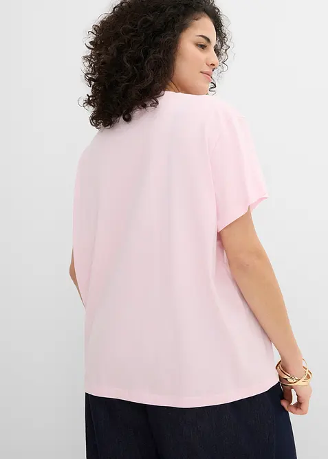 T-skjorte i 100% &oslash;kologisk bomull med trykk, bonprix