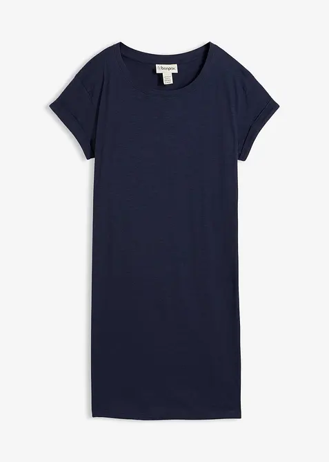 Jerseykjole i bomull, bonprix