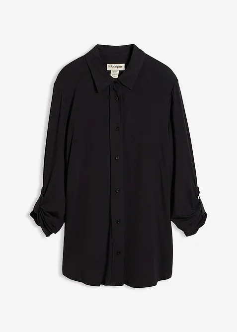 Jerseyskjorte, lang, bonprix