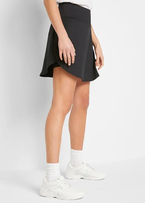 Treningsskj&oslash;rt med integrert sykkelbukse, hurtigt&oslash;rkende, bonprix