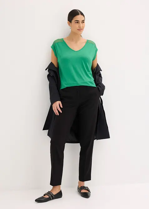 Topp i myk viskosemiks, bonprix