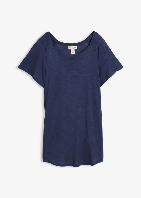 Topp i flammegarn med vingeermer, bonprix